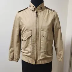 D ESTNATIONベージュ コットン ジャケット　ブルゾン