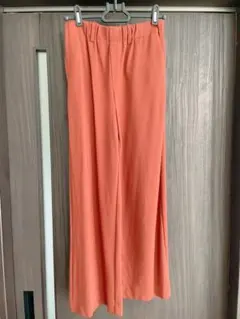 煉瓦色 ストレートパンツのサムネイル