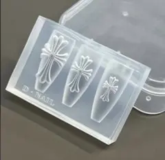 Dnail クロス ネイルパーツ シリコンモールド 新品未開封