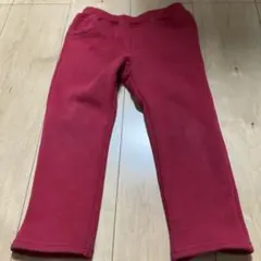 クレードスコープ　裏起毛　長ズボン　デニム調ポケット付き　100