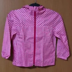 ギンガムチェック　ウインドブレーカー