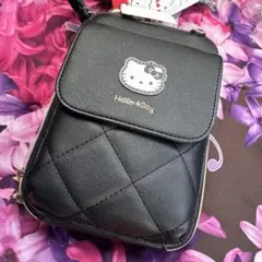 Hello Kitty ブラック ショルダーバッグ