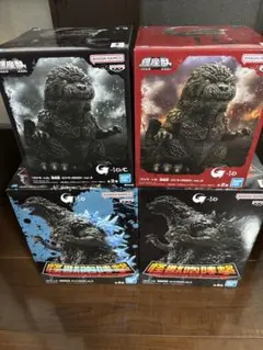 ゴジラ　G-1.0 怪獣咆哮撃2体&鎮座獣2体セット