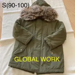 GLOBAL WORK モッズコート S(90-100)キッズ アウター