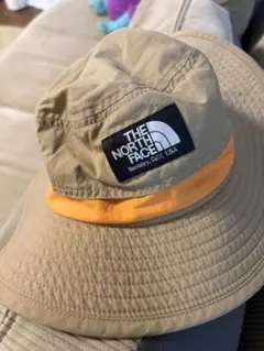 【中古美品】キッズ　ノースフェイス　ホライズンハット