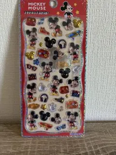 ミッキーマウス　プチドロップステッカー　正規品
