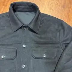 ZARA スエードジャケット ブラック