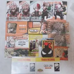 僕のヒーローアカデミア ヒロアカ 名刺 ステッカー 爆豪勝己 爆豪 勝己 轟焦凍