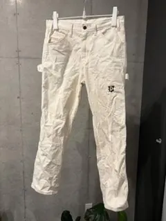 Divinities ホワイト カーゴパンツ サイドポケット付き