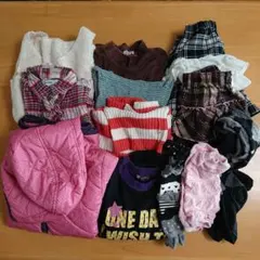 女の子 秋冬物120サイズ12点まとめ売り 【値下げ不可】