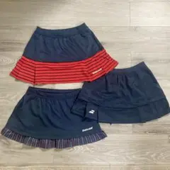 BabolaT テニス スカートセット L
