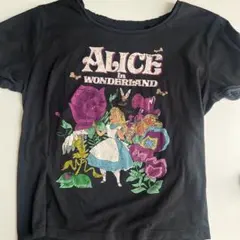 Alice in Wonderland Tシャツ ブラックのサムネイル