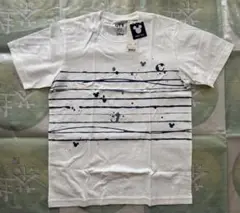 ユニクロ UNIQLO Mickey Blue Tシャツ Lサイズ ホワイト