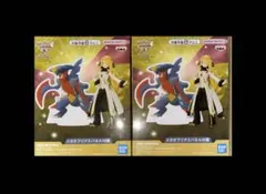 ポケモンマスターズ EXアルコスシロナ&メガガブリアス～シロナ フィギュア