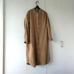 無印リネンワンピL