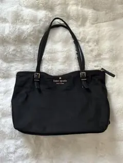 kate spade ブラック トートバッグ