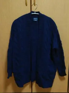 『美品』POLO RALPH LAUREN ウール カシミヤ カーディガン