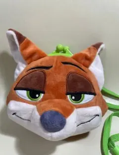 ズートピア　ニック フェイスがま口