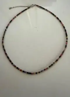 ラスト2本！天然石トルマリンネックレス ブレスレットにも