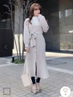 新品未使用タグ付きリエンダmermaid Knit cardigan