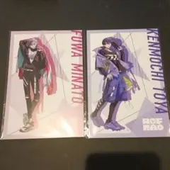 ROF-MAO　ブロマイド風ポストカード　不破湊　剣持刀也