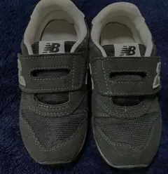 New Balance キッズシューズ グレー ベルクロ　　373 16cm 黒