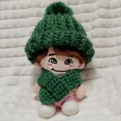 なにわ男子　大橋和也　ちびぬい　はぴぬい衣装 ニット帽 マフラー　メンカラ緑