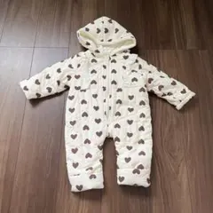 ベビー服　ロンパース　防寒具　70-80㎝　スキーウェア　ウェア　カバーオール