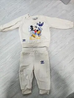 adidas ミッキーマウス ジャージセット 80