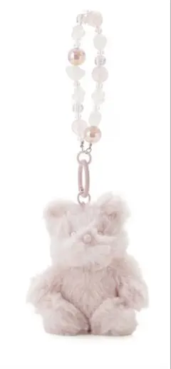 【新品】gelato pique ファーベアビーズチャーム