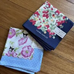 LAURA ASHLEY Sanrio ハンカチ サンリオ2枚セットのサムネイル