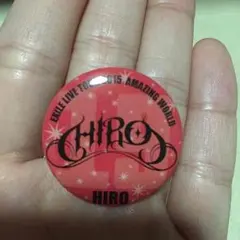 AW HIRO 缶バッチ