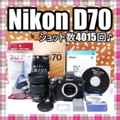 ✨Nikon D60✨美品 ショット極少 人気CCD搭載 初心者◎ 手ブレ補正