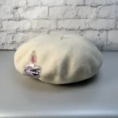 CHANELココマーク ベレー帽 タグ付き A-11207