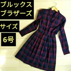 ブルックスブラザーズ/膝丈ワンピース