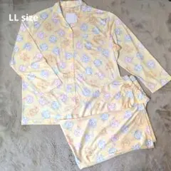 CHIKAWA×しまむらコラボ LLサイズ パジャマ イエローのサムネイル