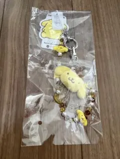 ポムポムプリン ローリーズファーム フェイスキーチャーム付きハンドル