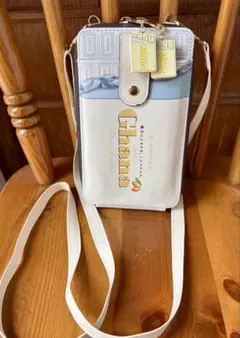 ガーナ Ghana チョコチャーム付きスマホショルダーポーチvol.2 ホワイト