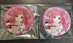 ご注文はウサギですか？メグ　缶バッジ　ホロ　ノーマル　アトレ秋葉原