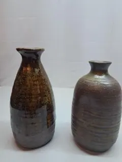丹波立杭焼　2合徳利 2個セット