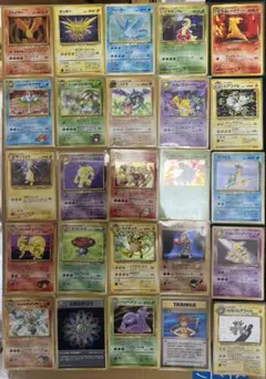 旧裏キラ 被りなし40枚 ポケモンのみ ポケモンカード まとめ売り