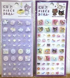 サンリオ　カットピースシール　日焼け　サンリオキャラクターズ　タイルシール