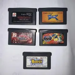 【匿名配送】ゲームボーイアドバンス　カセット　5点　まとめ売り