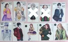 【海外作家様】人物 装飾ステッカー ALL 30yen SALE おすそ分け