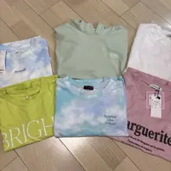 女の子Tシャツ　6点セット　Lサイズ（160）