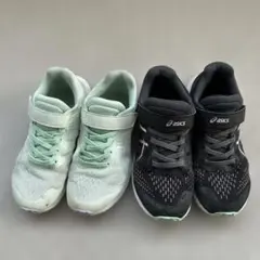 【2足セット】asics レーザービーム　スニーカー 20cm 21cm