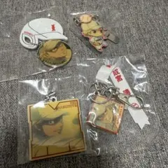 成宮鳴 4点セット ダイヤのA キーホルダー クリップ 経年劣化の変色あり