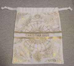 CHRISTIAN DIOR ゴールドポーチ