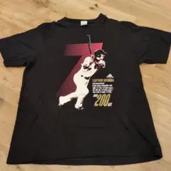 西岡剛 2010年シーズン200本安打・首位打者・最多安打記念　Tシャツ