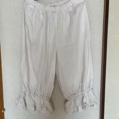 サマンサモスモス☆リネンペチパンツ☆オフホワイト